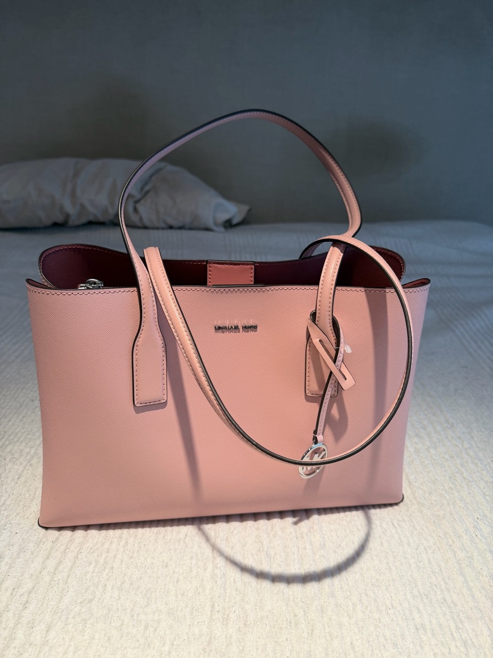 Michael Kors Blush Pink Saffiano Leather Tote